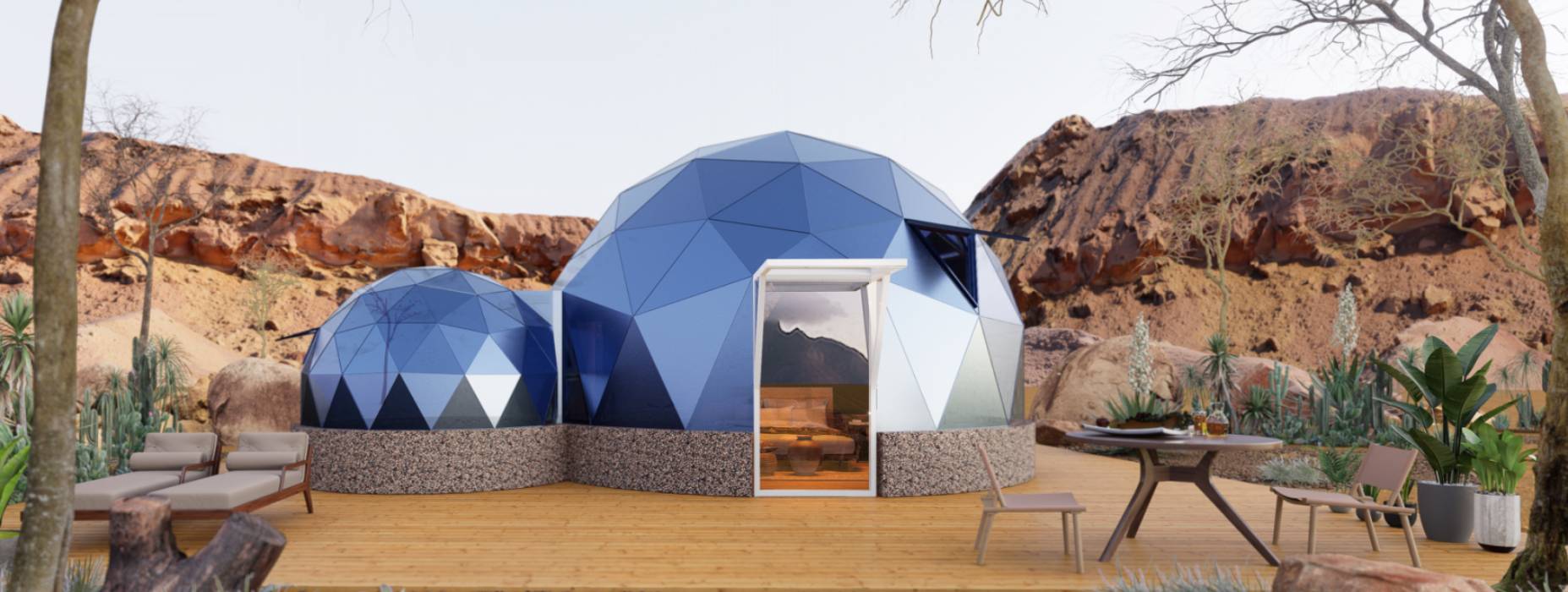 十堰球形智能光伏玻璃星空房